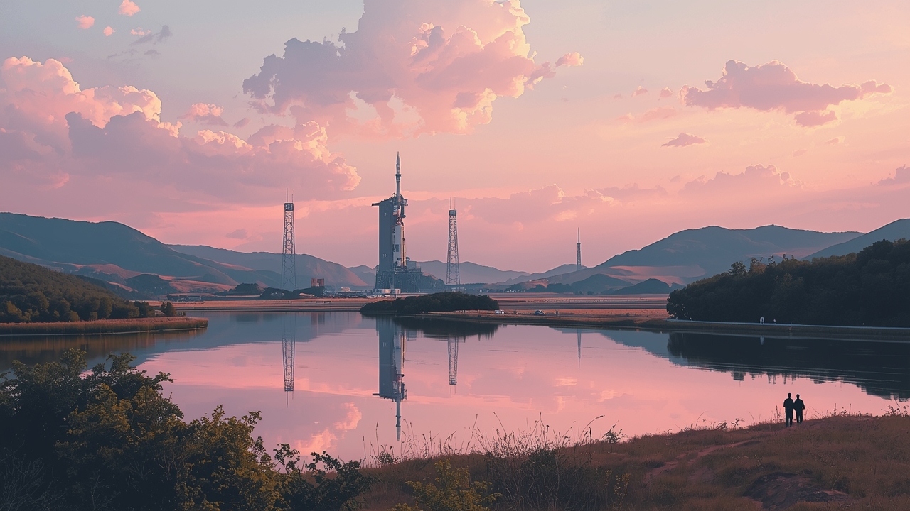 Nuri rocket erected at launch pad ahead of November launch