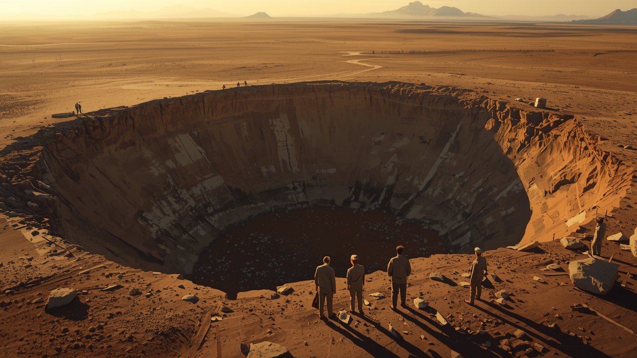 Scientists study asteroid impact effects