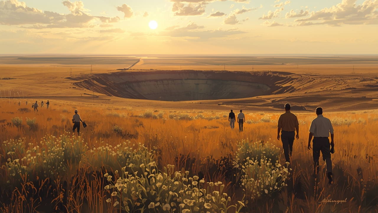 Oklahoma crater dated to 370 million years ago