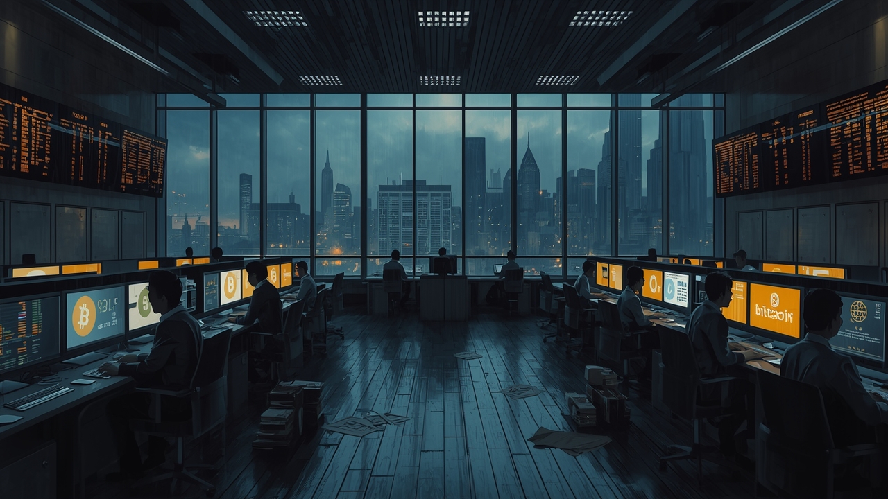Traders work late as prediction markets settle
