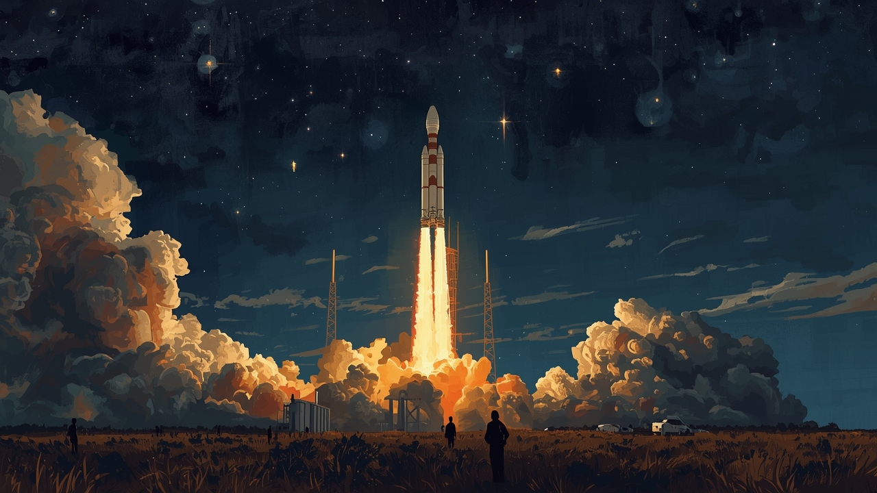 Crew-13 blasts off to ISS