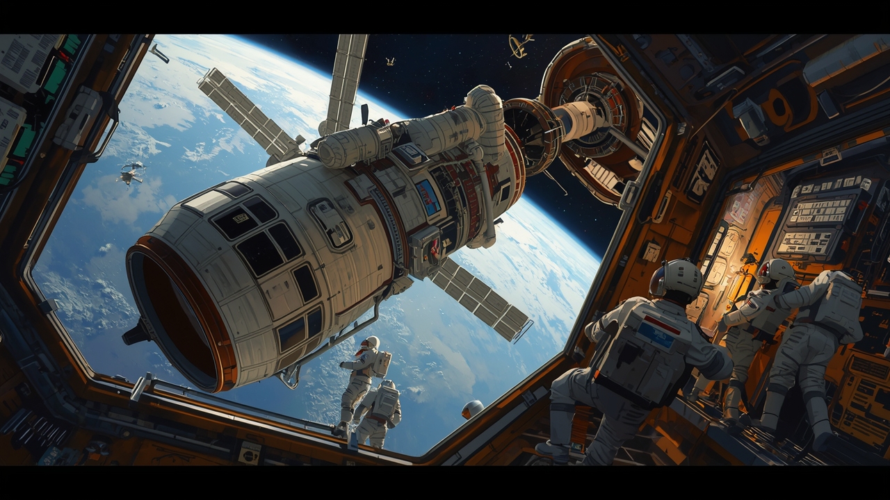 SpaceX crew sets record with fast ISS docking