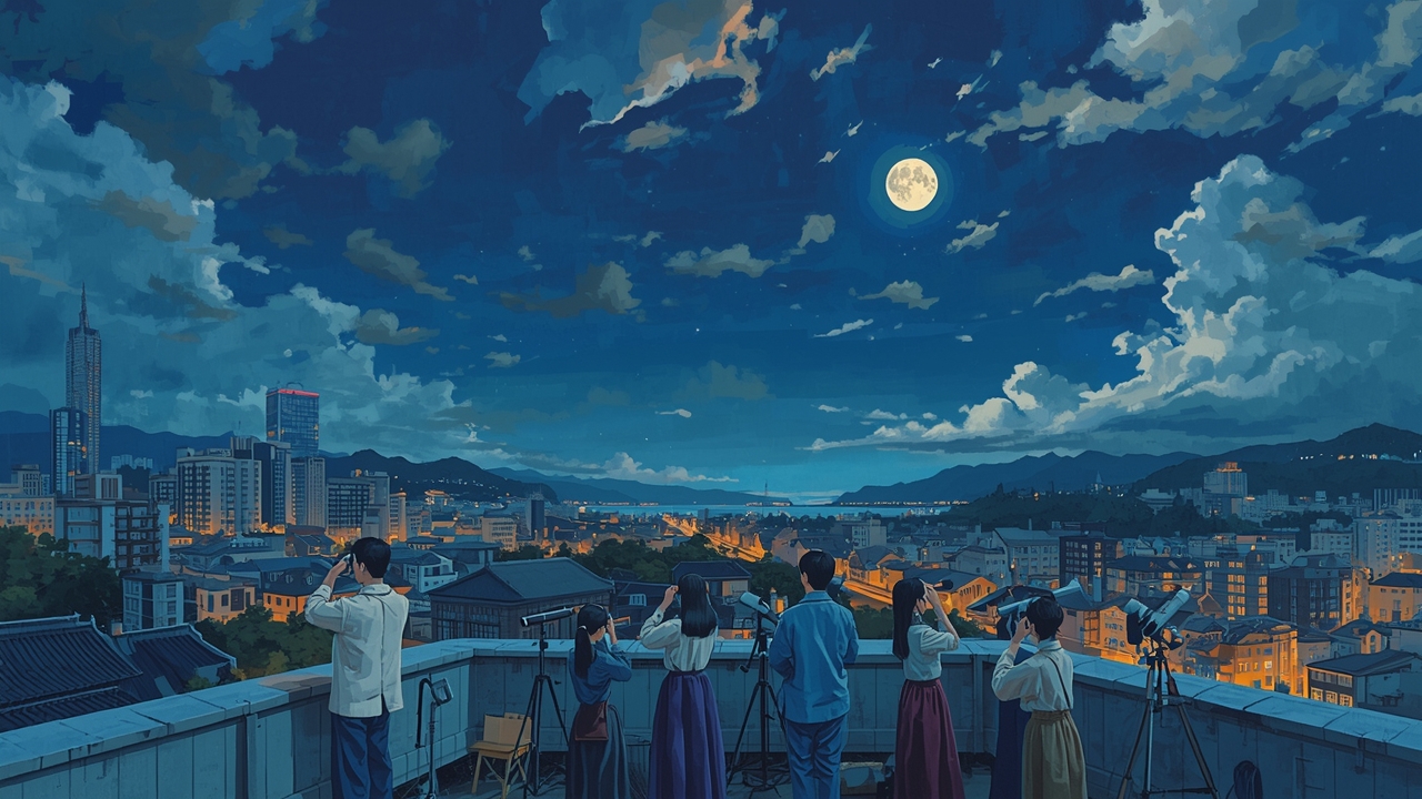 Seoul waits for Chuseok full moon